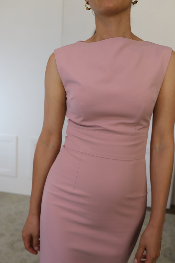The Serena Dress in Pink