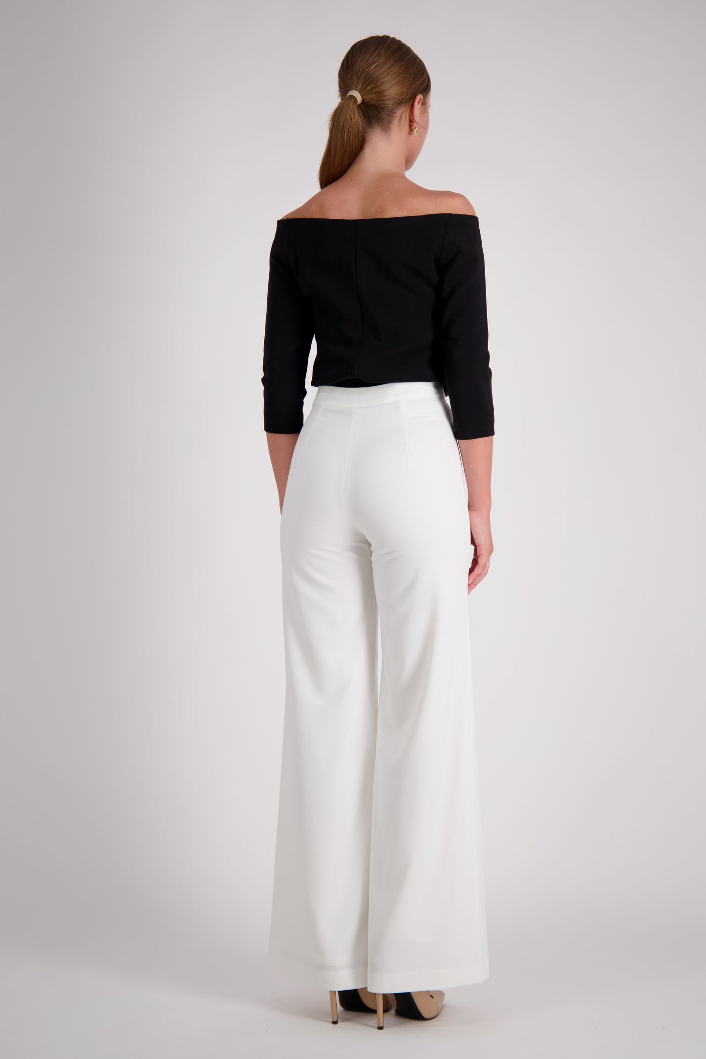 Palazzo Pant in White