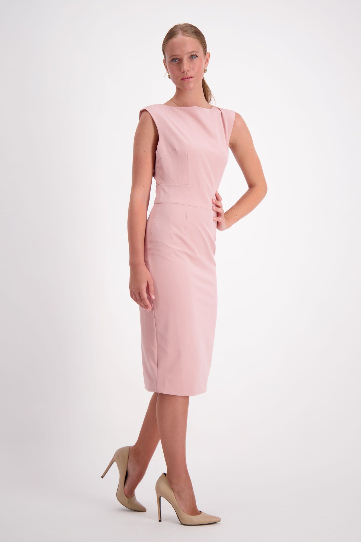 The Serena Dress in Pink