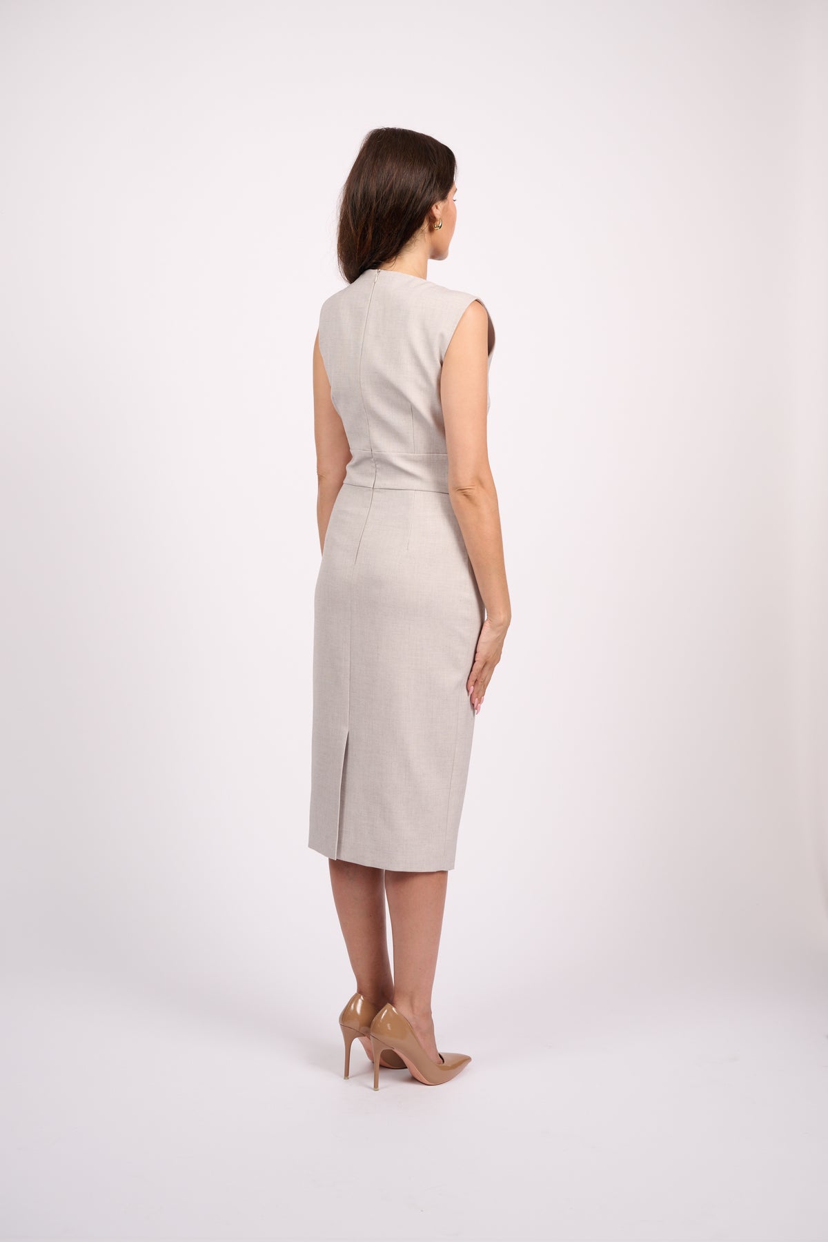 The Foundation Dress in Grey